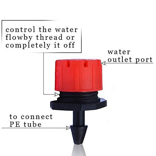 Pinolex Adjustable Irrigation Drippers Sprinklers Emitter (20 PCS) - Image 3