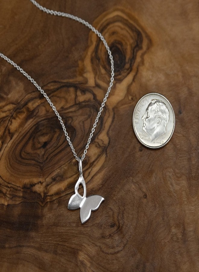EFYTAL Pet Memorial Gifts, 925 Sterling Silver Butterfly Necklace for Lost Pet, Sympathy Gifts for Loss of Loved One, Remembrance Gifts for Her - Image 5