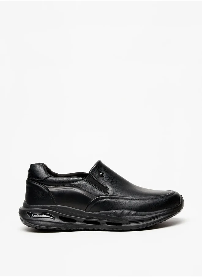 Le Confort Men's Solid Slip-On Loafers