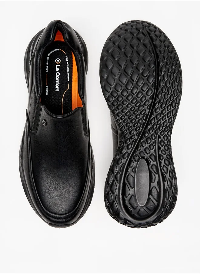 Le Confort Men's Solid Slip-On Loafers