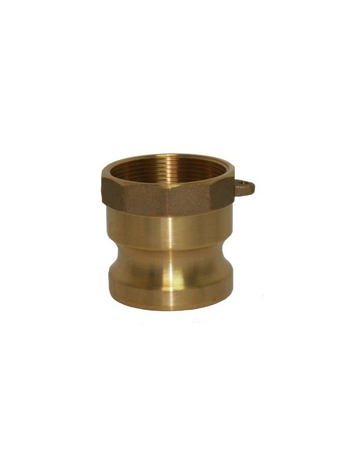 Brass Camlock Coupling Part A NPT (2-1/2'') - Image 1