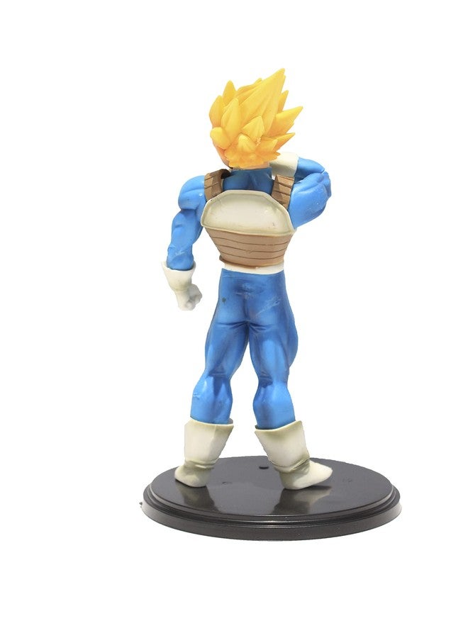 Offo Dragon Ball Z Vegeta Super Saiyan Action Figure 20cm, Premium PVC Anime Collectible for Home Decor, Office Desk & Study Table, Multicolour Gift for Kids & Fans - Image 4