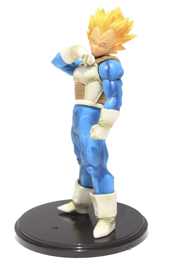 Offo Dragon Ball Z Vegeta Super Saiyan Action Figure 20cm, Premium PVC Anime Collectible for Home Decor, Office Desk & Study Table, Multicolour Gift for Kids & Fans - Image 1