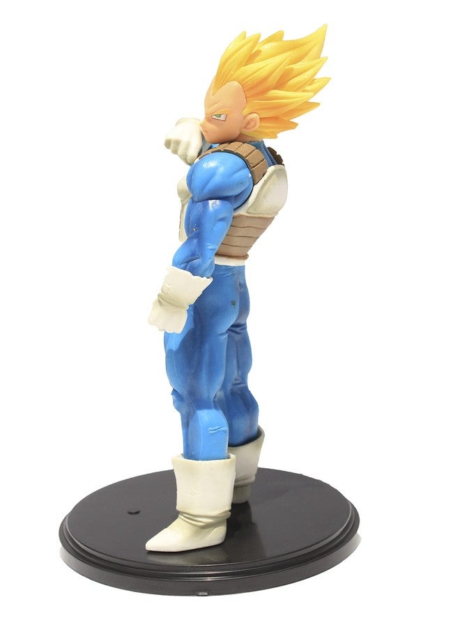 Offo Dragon Ball Z Vegeta Super Saiyan Action Figure 20cm, Premium PVC Anime Collectible for Home Decor, Office Desk & Study Table, Multicolour Gift for Kids & Fans - Image 3