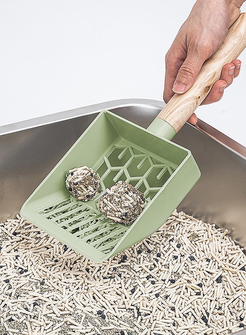 Kidle Closed Stainless Steel Pet Cat Litter Box Large Capacity Metal Cat Toilet Tray Garbage Room High Wall Side Panel With Cover 60*40*38CM - Image 5