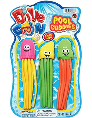 Ja-Ru Dive Fun Pool Buddies, Pack of 3 - Image 1