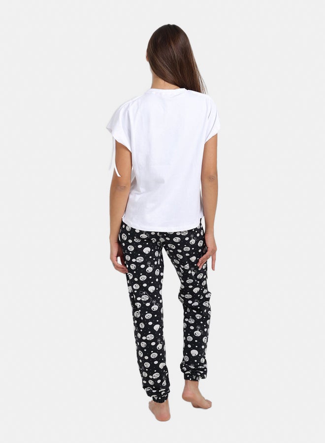 Carina Pyjama Set with Carrot Leg Pants - Image 3