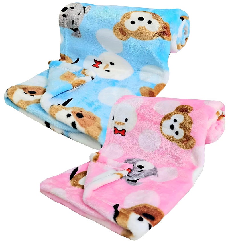BRANDONN Baby Blankets New Born Combo Pack of Crib Sheet Wrap for Baby Boys and Baby Girls Pack of 2 Pcs - Image 1