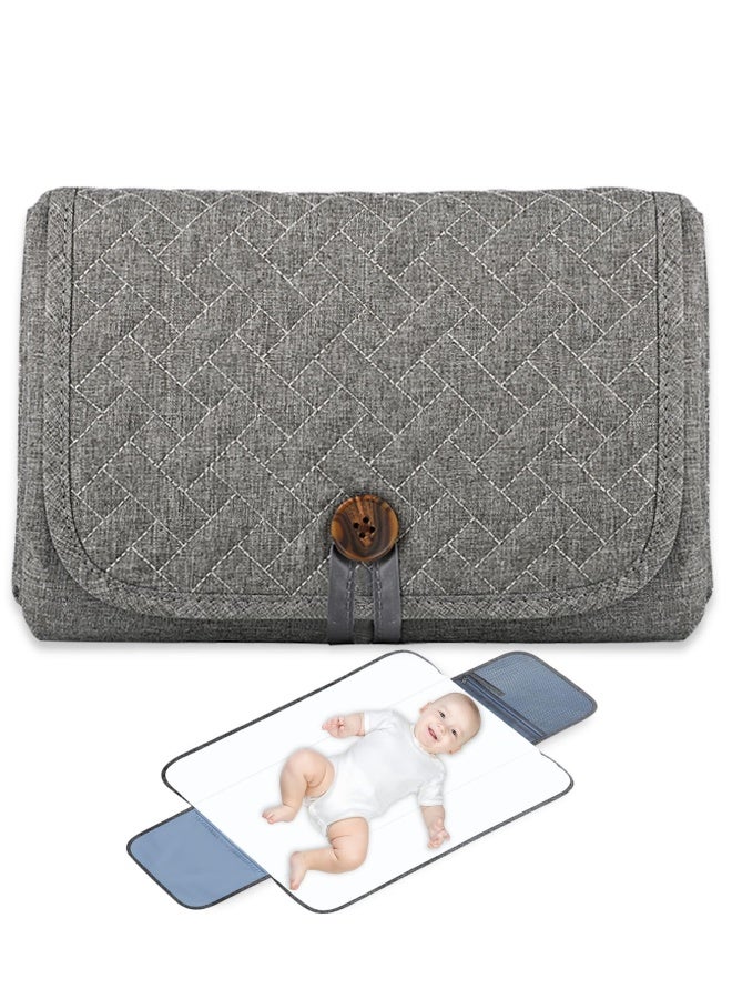 Portable Diaper Changing Pad, Travel Baby Changing Pad, Waterproof Foldable Diaper Changing Mat, Lightweight u0026 Compact Changing Station, Newborn Gifts - Image 1
