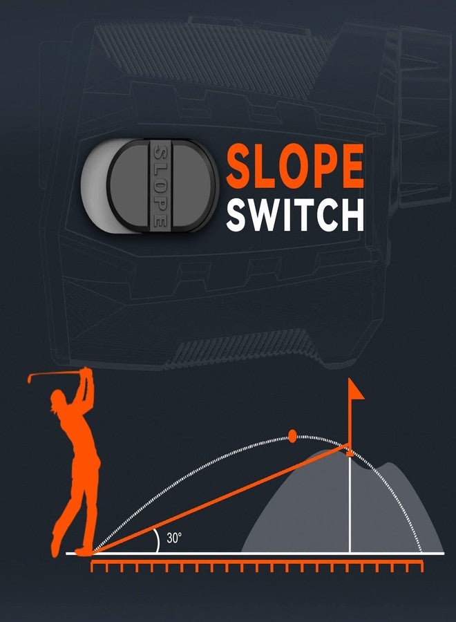 ACPOTEL Range Finder with Magnetic Golf Rangefinder Slope Switch with Yard/M Range Finder Golf with Scanning, Golf Rangefinder Fast Flag-Lock with Vibration, Type-C Charging (Magnetic+) - Image 5