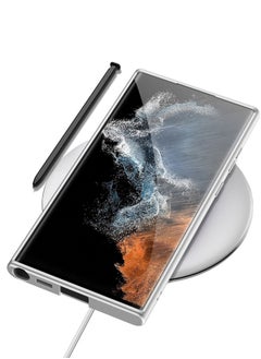 GKK Samsung Galaxy S24 Ultra Case, Slim Liquid Silicone Skin Feeling Protective Case for Samsung S24 Ultra, Drop-Proof Protective Cover, Shockproof, Anti-Yellowing, Anti-Scratch (Sliver)  - Image 3