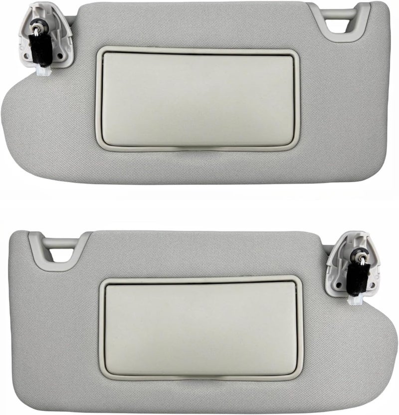 Wivplex Gray Sun Visor with Light for Nissan Altima - Image 1