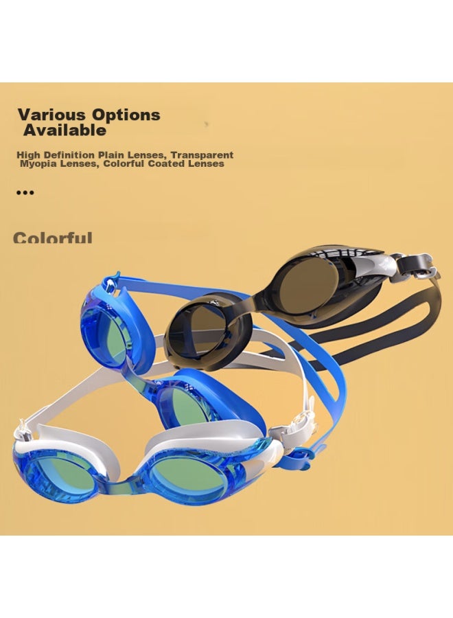 View Tabata Clear Swimming Goggles, View Anti-fog 10x Magnification High-definition Set, Men's And Women's Diving Equipment, Large Frame Casual Swimming Gl - Image 4