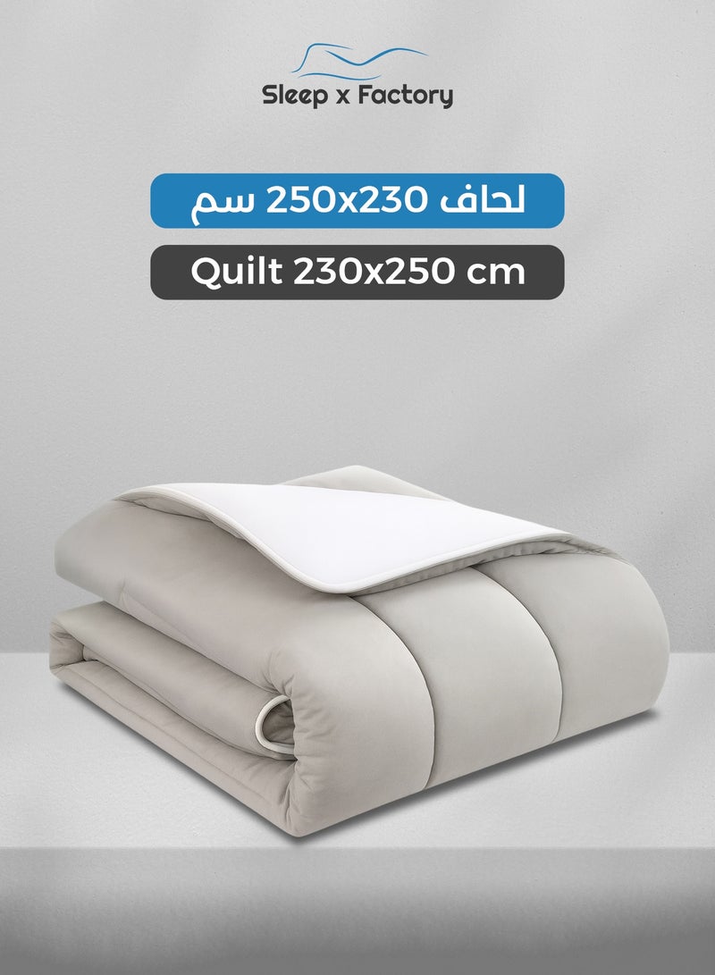 Sleep x Factory Premium Double Sided Comforter Set – Ultra Soft Microfiber – 6 PCS - 200×200 cm - Image 4