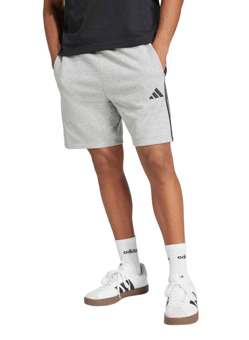 Adidas Essentials Three Stripes French Terry Shorts - Image 1