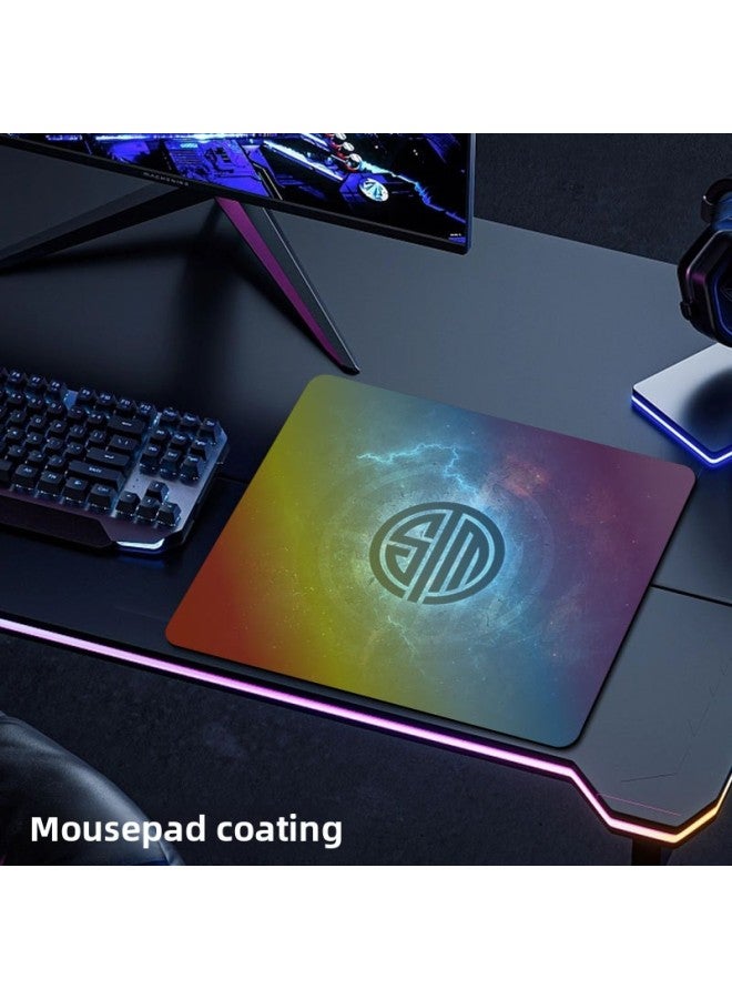 Firewire Competition Streamers Rainbow Magic Coated Coated Game Super Large Small Size Mouse Pad No Edge Fps E-Sports-Color:400*450*4-Pattern:22  - Image 1