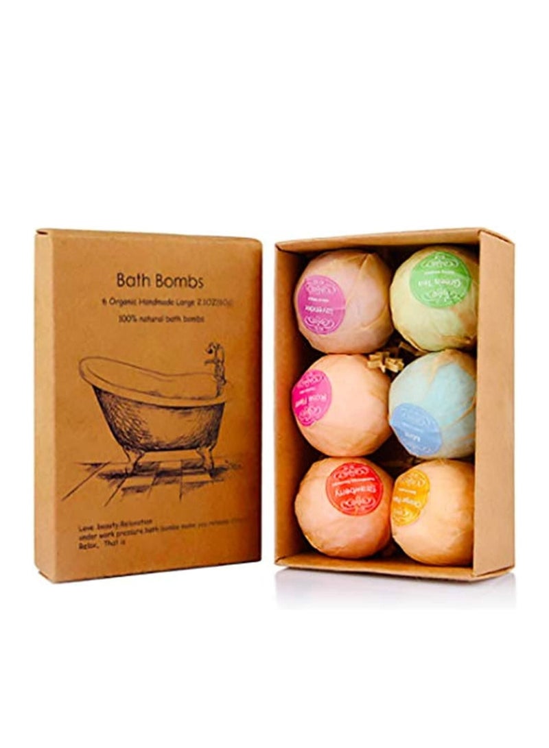 ORiTi مجموعة هدايا كرات الاستحمام من أوريتي مكونة من 6 قطع - Image 2