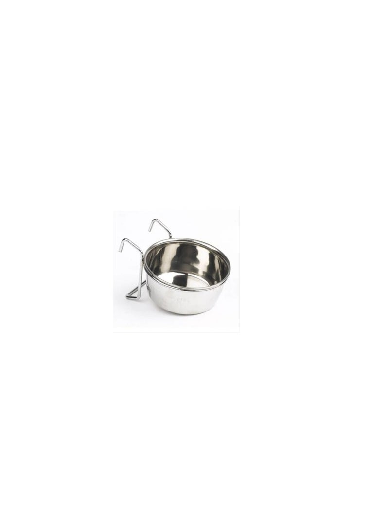 Trixie Stainless Steel Bowl With Holder For Birds - Image 1