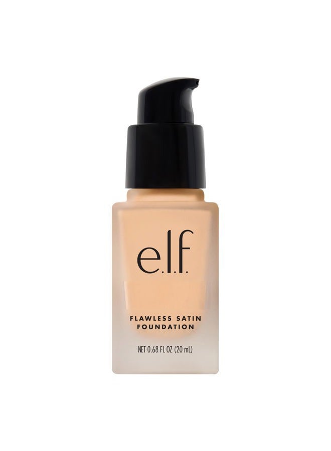 elf Flawless Finish Foundation, Improves Uneven Skin Tone, Lightweight, Medium Coverage & Semi-Matte, Vegan & Cruelty-Free, Bisque, 0.68 Fl Oz - Image 1