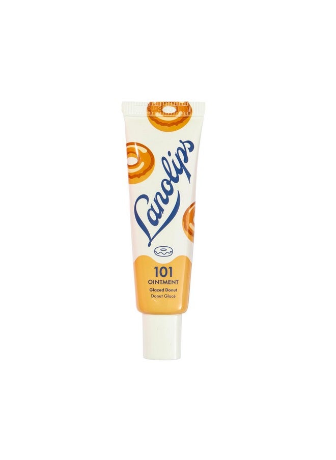 Lanolips - 101 Delicious Glazed Donut - Lip Balm With Vitamin E Oil And Lanolin For Lip Hydration - Naturally Flavored Lanolin Lip Balm For Very Dry Lips - Dermatologist Tested (.35 Oz) - Image 1