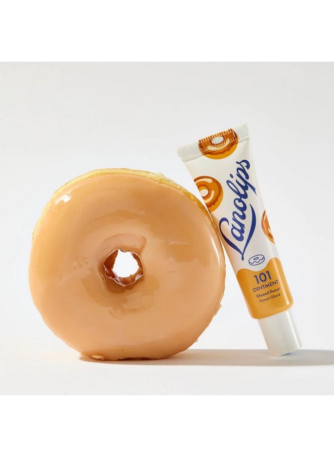 Lanolips - 101 Delicious Glazed Donut - Lip Balm With Vitamin E Oil And Lanolin For Lip Hydration - Naturally Flavored Lanolin Lip Balm For Very Dry Lips - Dermatologist Tested (.35 Oz) - Image 1