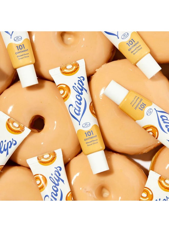 Lanolips - 101 Delicious Glazed Donut - Lip Balm With Vitamin E Oil And Lanolin For Lip Hydration - Naturally Flavored Lanolin Lip Balm For Very Dry Lips - Dermatologist Tested (.35 Oz) - Image 1