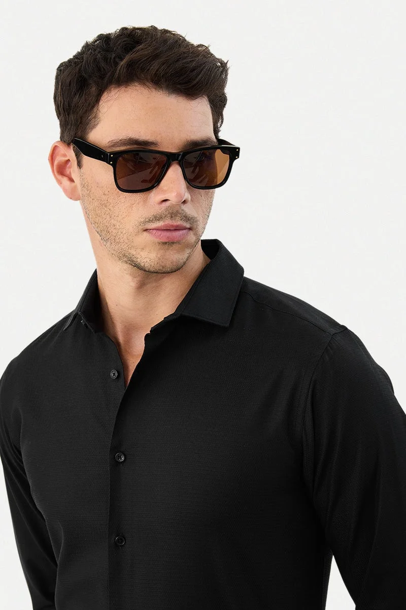 سنيتش Slim Fit 100% Cotton Luxe Shirt