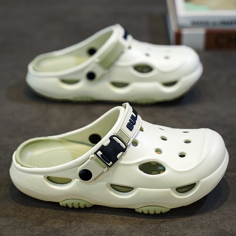 Boys'' Croc Shoes Summer 2025 New Children''s Slippers Beach Shoes Big Boys'' Sandals for Outerwear - Image 3