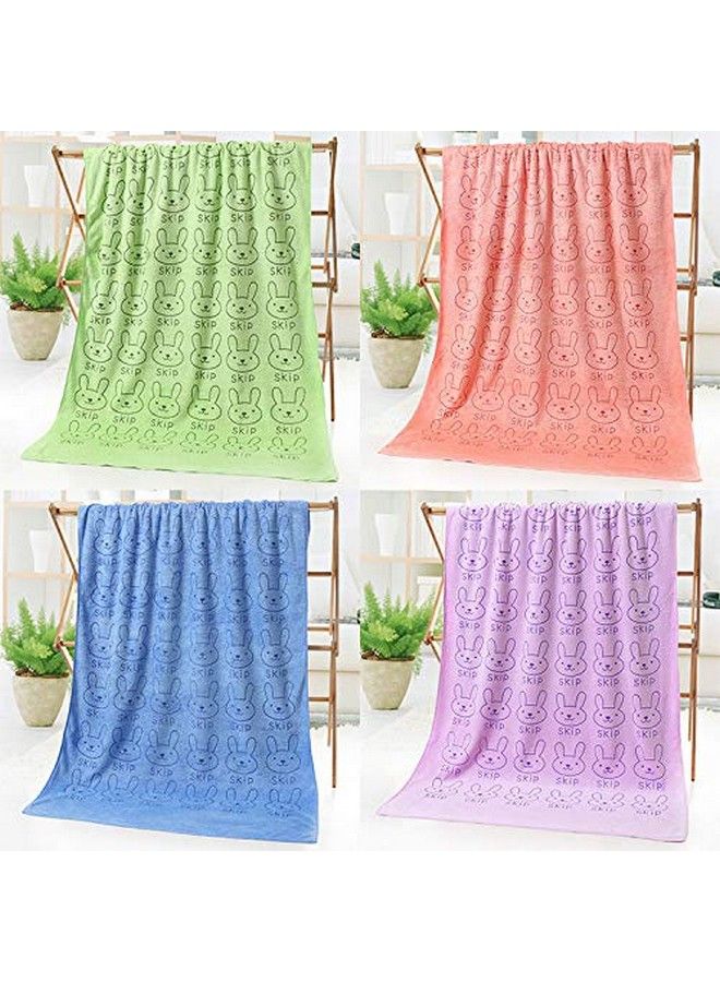 Uber World Bath Towels For Kids Children Toddlers Micro Fiber Size 100 X 55 Cms 250 Gsm Pack Of 1 - Image 3