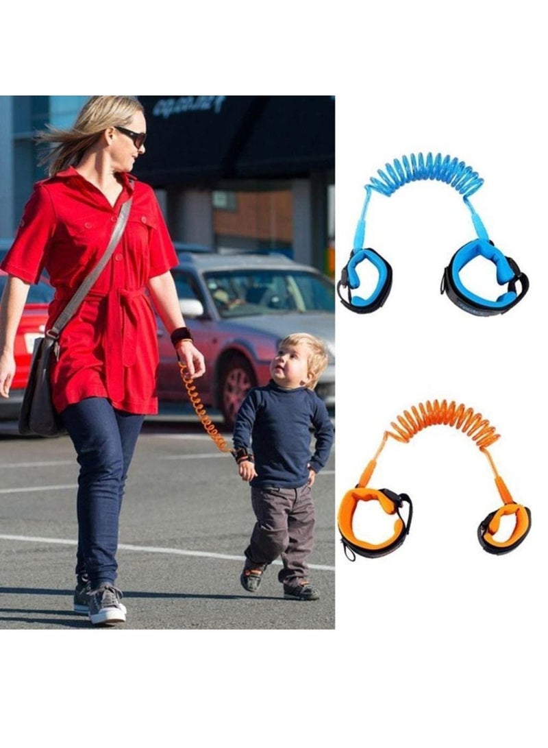 Rubik Child Safety Anti Lost Wrist Link, Harness Strap Rope Leash Walking Hand Belt for Toddlers, Babies & Kids (59 Inch, Orange) - Image 4