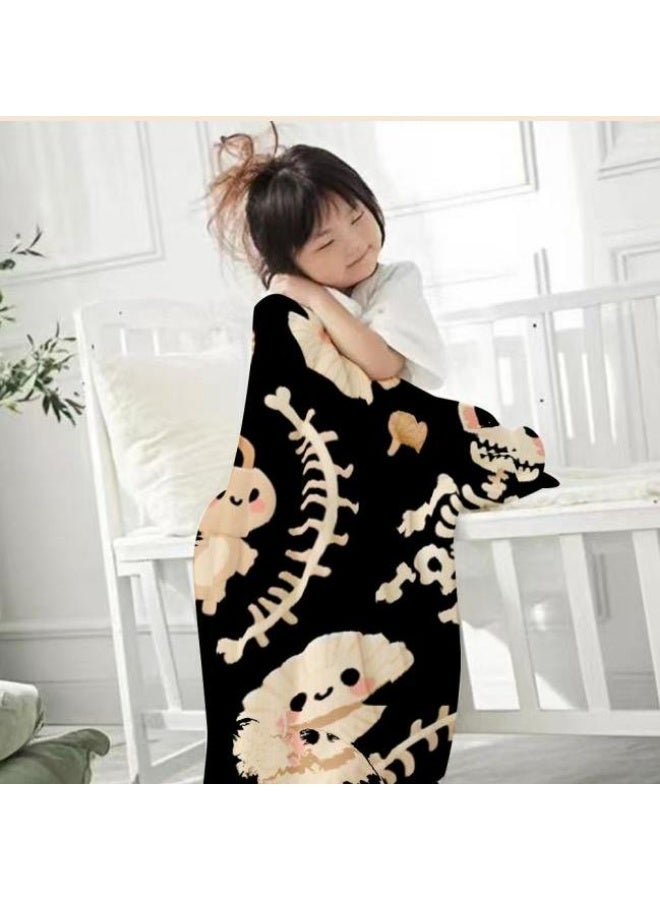 general Flannel thin blanket (warm and comfortable, suitable for sleep, gaming, dust removal and sandproof) 150cm*200cm - 986 - Image 3