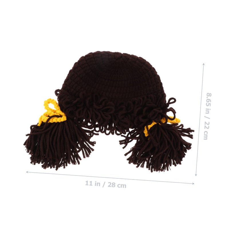 Lightweight Knit Beanie Woolen Yarn Winter Cap For Boys Soft Warm Cold Weather Hat - Image 3