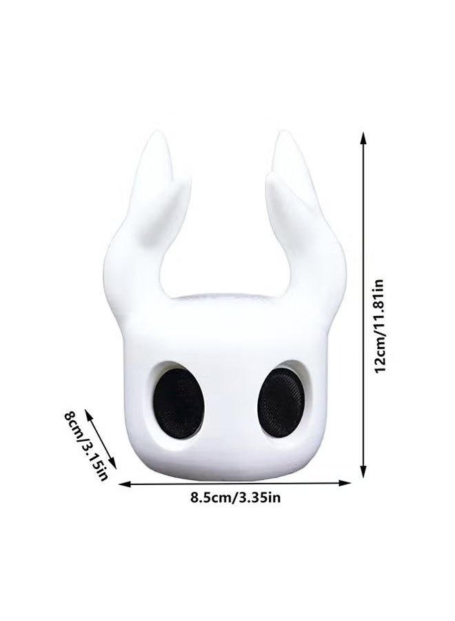 3D Printed Controller Stand with Hollow Anime Figure – Minimalist White Gaming Holder, 12CM PVC Decor Statue  - Image 2