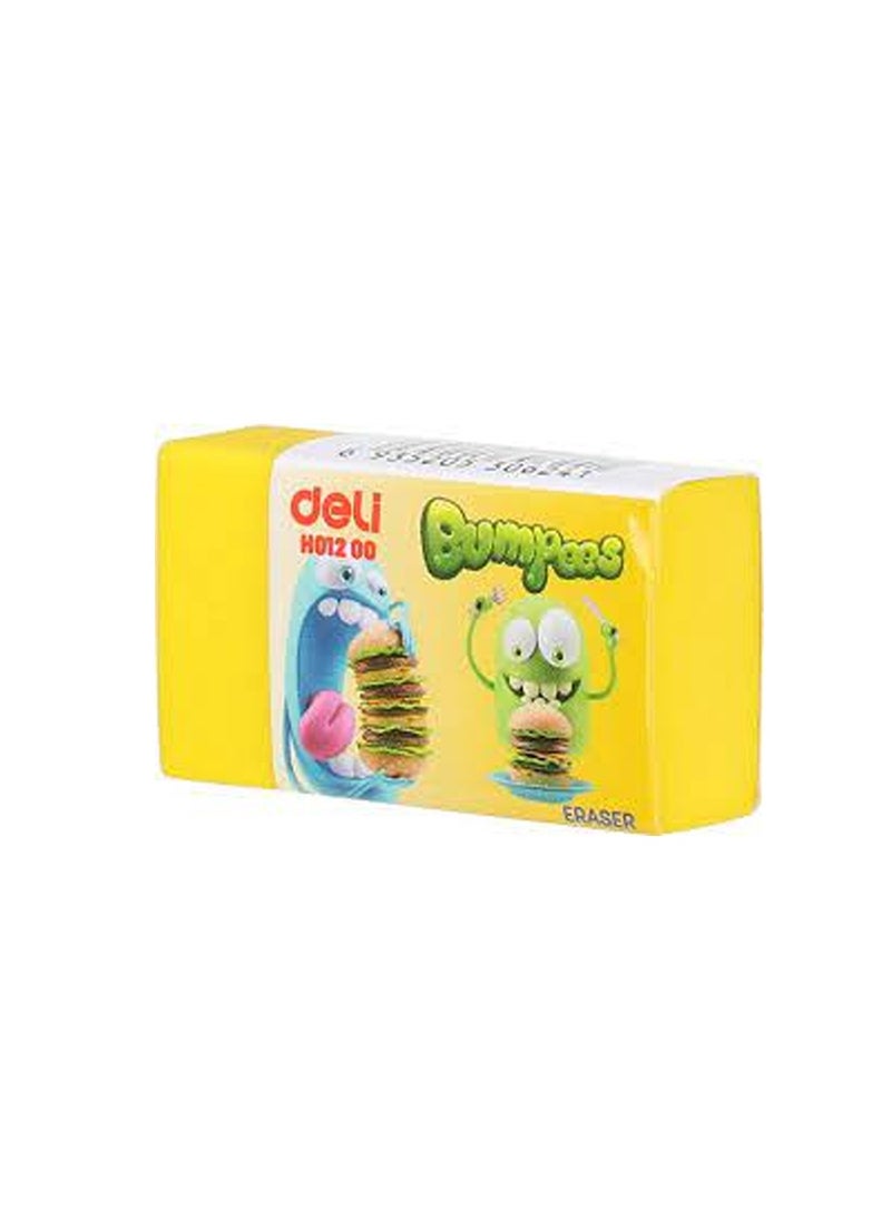Deli School Supplies Eraser - Assorted colors & Designs  - Image 2