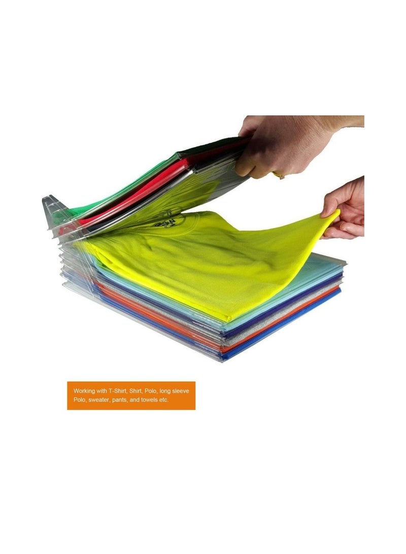 10 pcs T shirt clothes organizer Closet Storage - Image 1