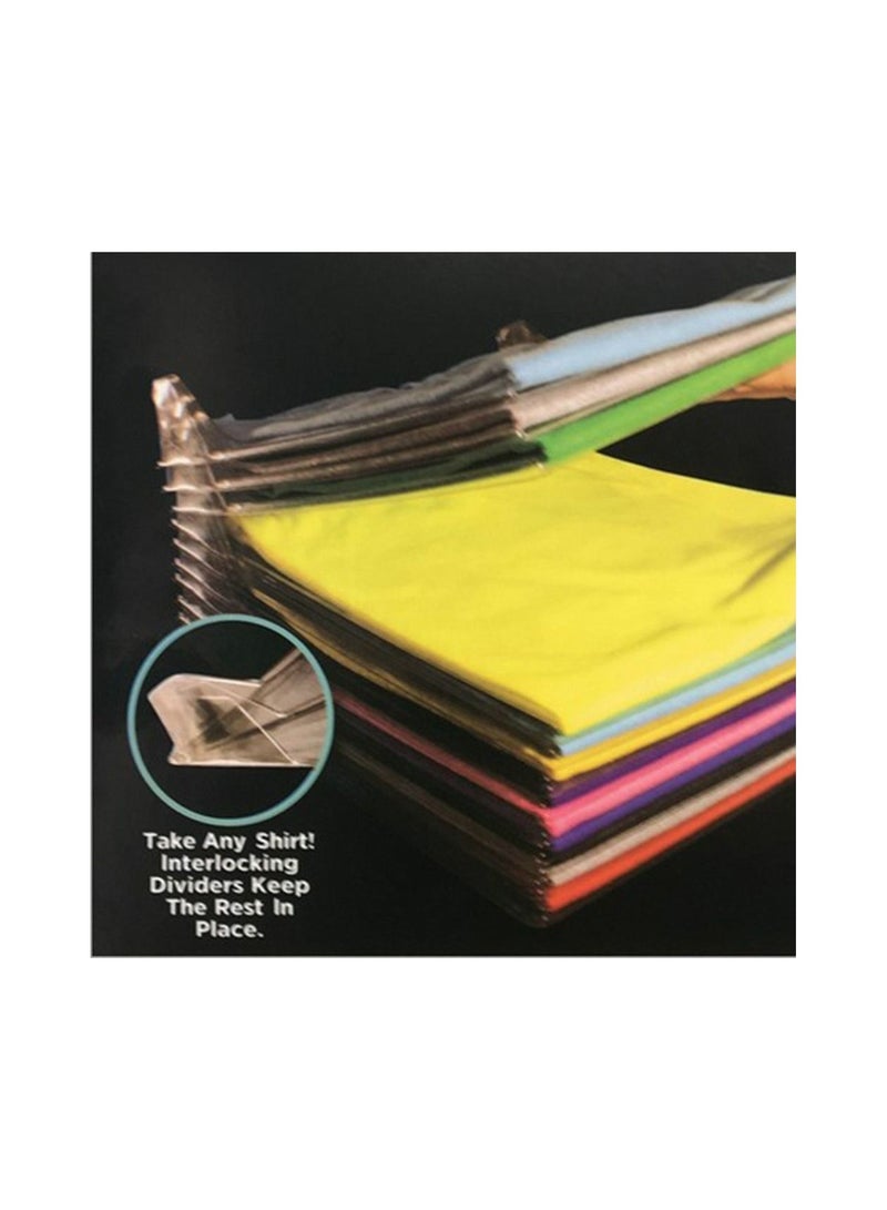 10 pcs T shirt clothes organizer Closet Storage - Image 2