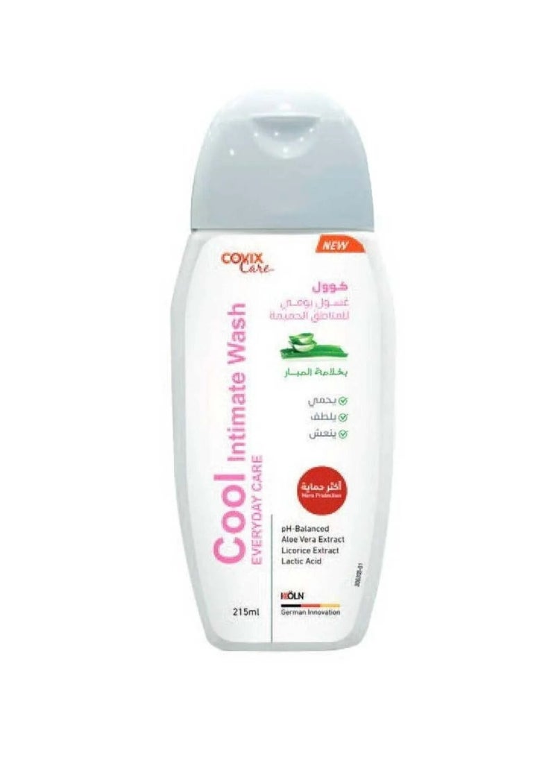 كوفيكس كير كوول غسول يومي للمناطق الحميمة بالصبار 215 مل