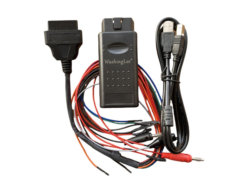 Washinglee كابل تشخيص Washinglee V18MPPS لوحدة التحكم ECU M3.8 M5.9 ME7xx MED9 MED17 EDC15/16/17، متوافق مع Washinglee Delphi Siemens Marelli Delco Sagem Trionic وغيرها. - Image 3