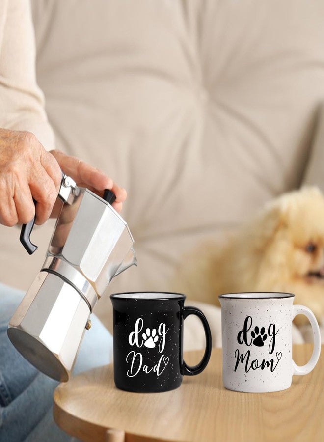 Cabtnca Dog Mom and Dad Mugs Gifts, Mothers Day Fathers Day Gift for Dog Owners Lovers Parents, Dog Mom Dad Christmas Gift for Women Men, Set of 2 Mugs 15 Oz - Image 5