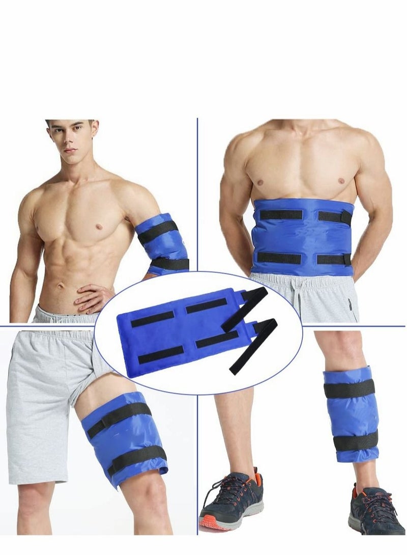 Captaintech Ice Pack for Knee Pain Relief, Reusable Gel Wrap Leg Injuries, Swelling, Replacement Surgery, Cold Compress Therapy Arthritis, Meniscus Tear and ACL - Image 2