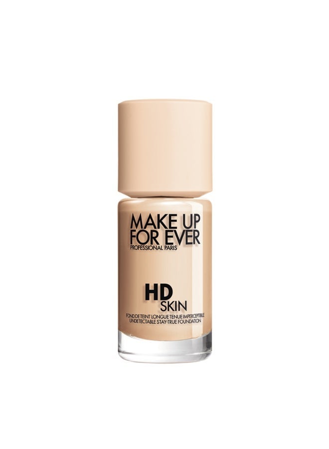 MAKE UP FOR EVER HD Skin Matte Powder Foundation 1N06, Porcelain - Image 1