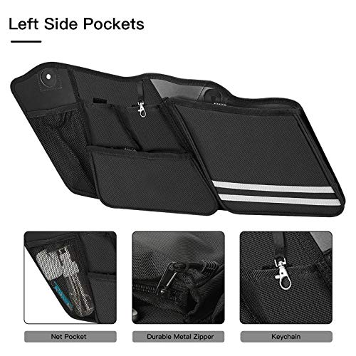 SUNPIE Motorcycle Saddle Bag Liner for Glide Road King Road Glide Electra Glide 2025-2014, Motorcycles Luggage Saddlebag Liners - Touring Motor Cycle Saddlebags Liner Organizers 2 Packs - Image 3
