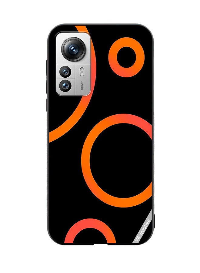 VR CREATIVE Protective Case Cover For Xiaomi 12X Circle Design Design Multicolour - Image 1