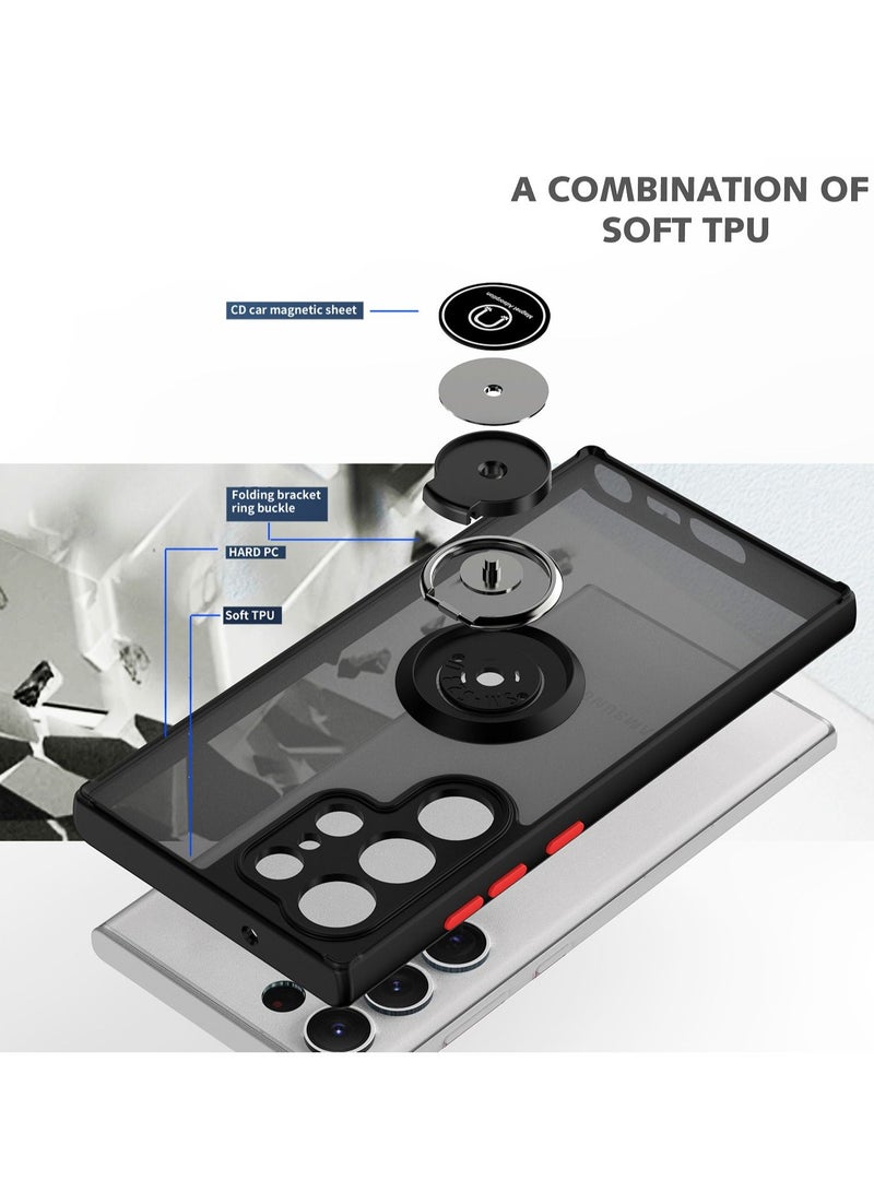 GULFLINK Back Cover Phone Protection Case for Samsung S23 Ultra Black - Image 2