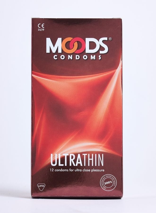 Moods Ultra Thin Condoms 12 Pieces