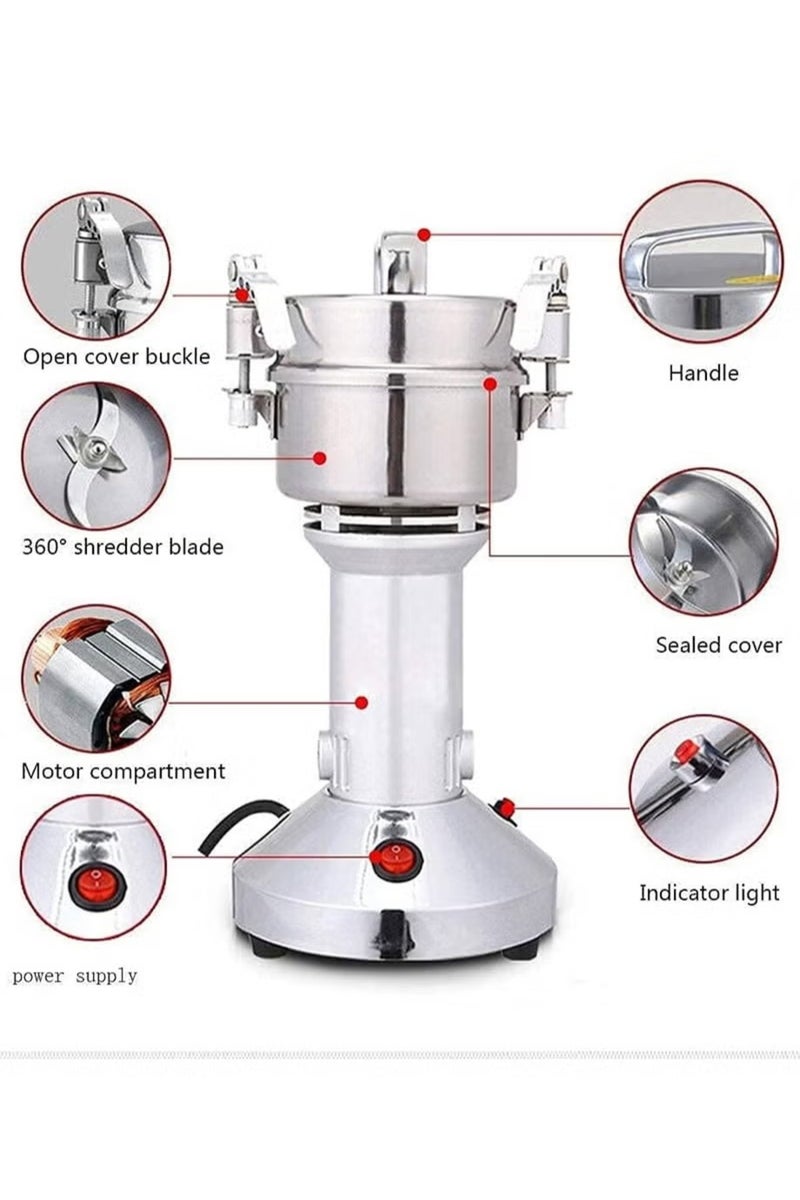 Denx DX3222, High Speed Home Spice and Grain Grinder,300g_1400W - Image 3
