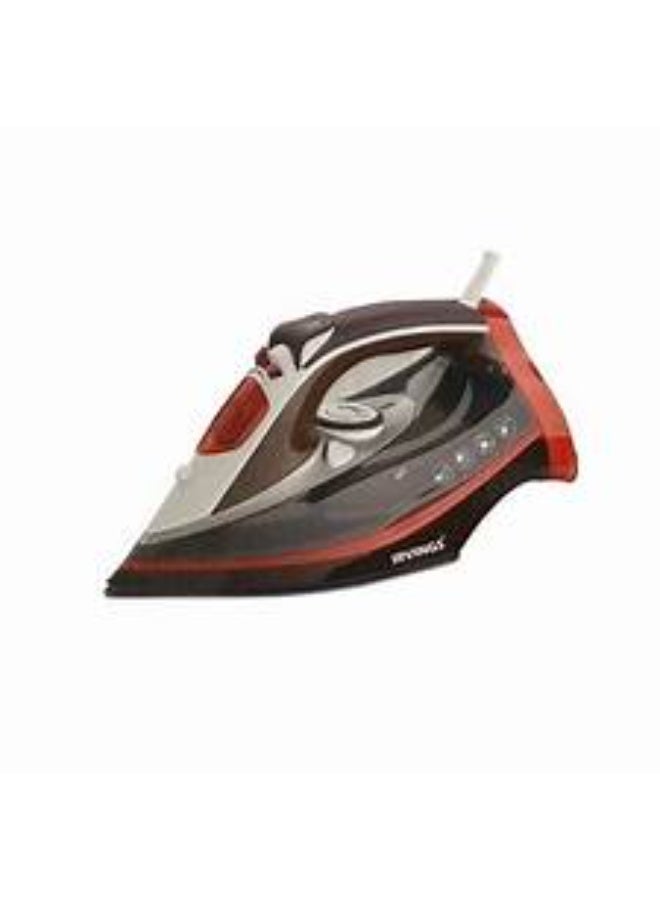 Irvings ISIE 2201 B Steam Iron, 2200W, Ceramic Soleplate, Vertical Steam, Anti-Drip, Self-Clean, Eco Mode, 220–240V - Image 2