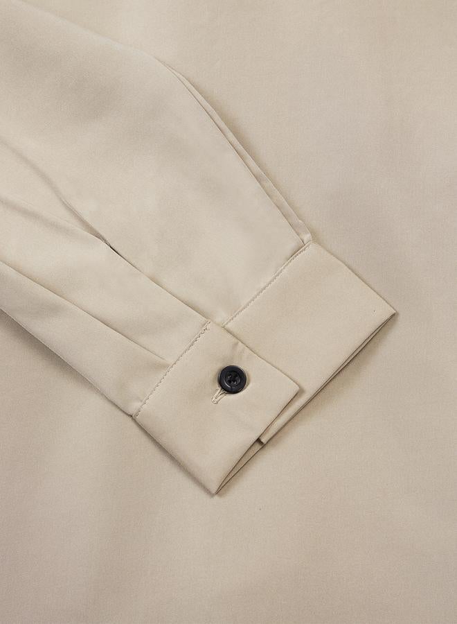 Take Two Men Solid Pocket Detail Long Sleeve Hooded Jacket - Image 4