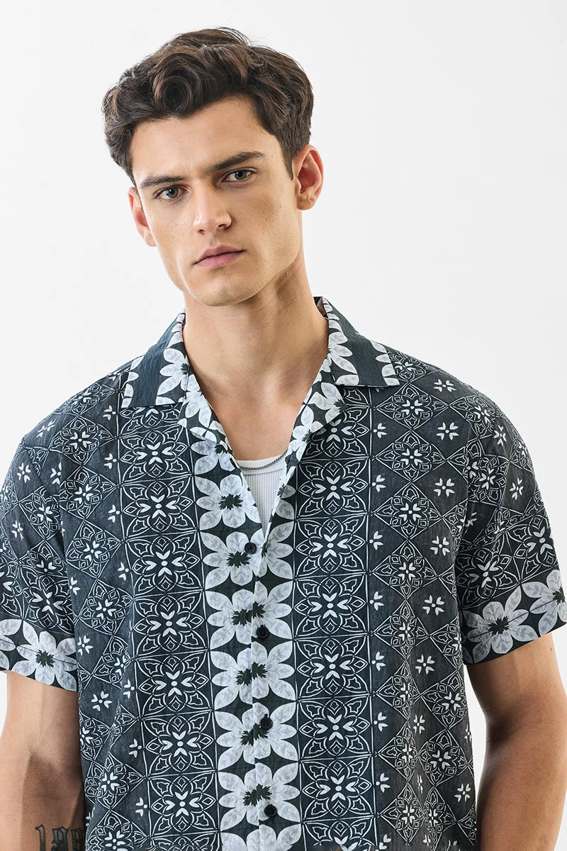 SNITCH Floral Box Fit Shirt