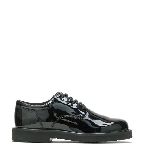 Bates Men's High Gloss Duty Oxford, Black, 11 M US - Image 2